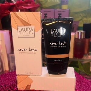 Laura Geller Cover Lock Cream Foundation - Black and Tan